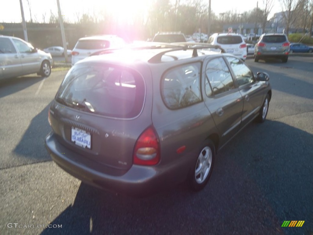2000 Elantra GLS Wagon - Slate Gray / Gray photo #7