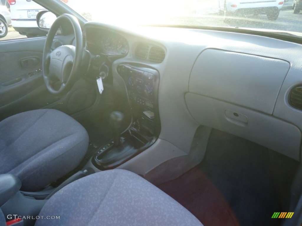 2000 Elantra GLS Wagon - Slate Gray / Gray photo #18