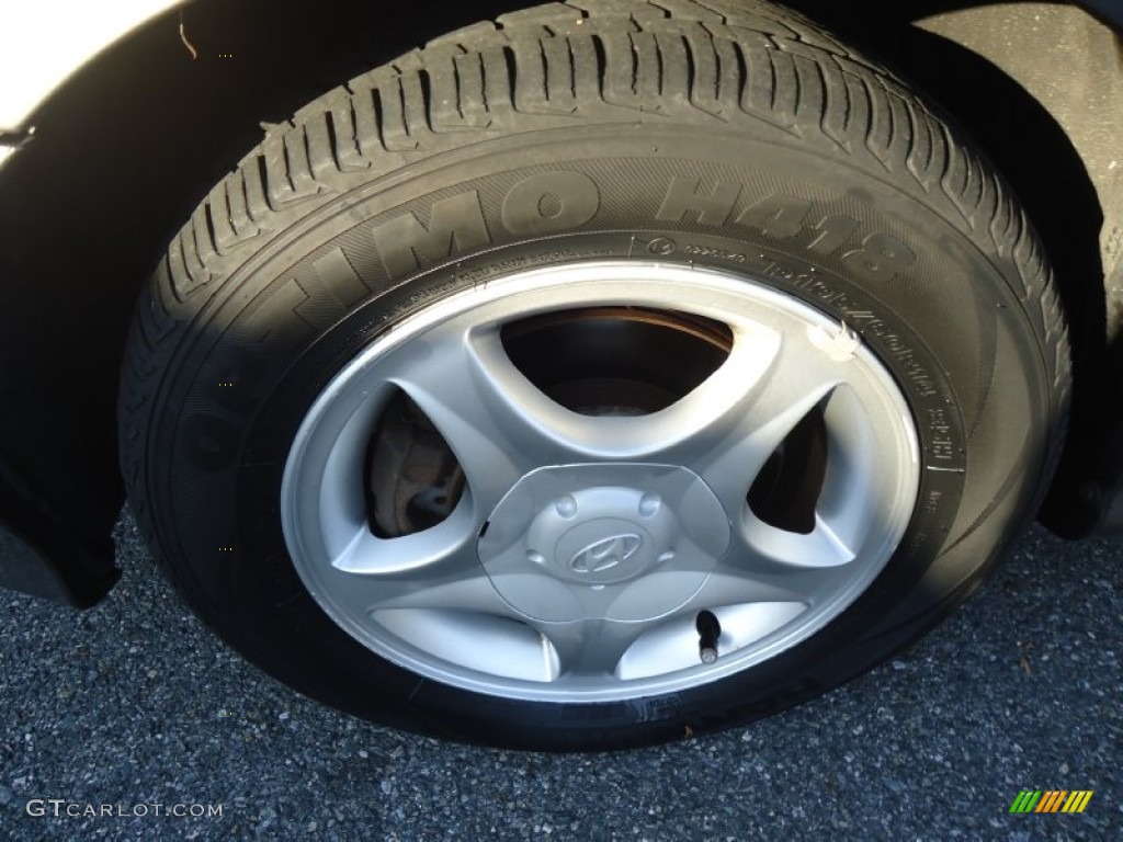 2000 Elantra GLS Wagon - Slate Gray / Gray photo #28