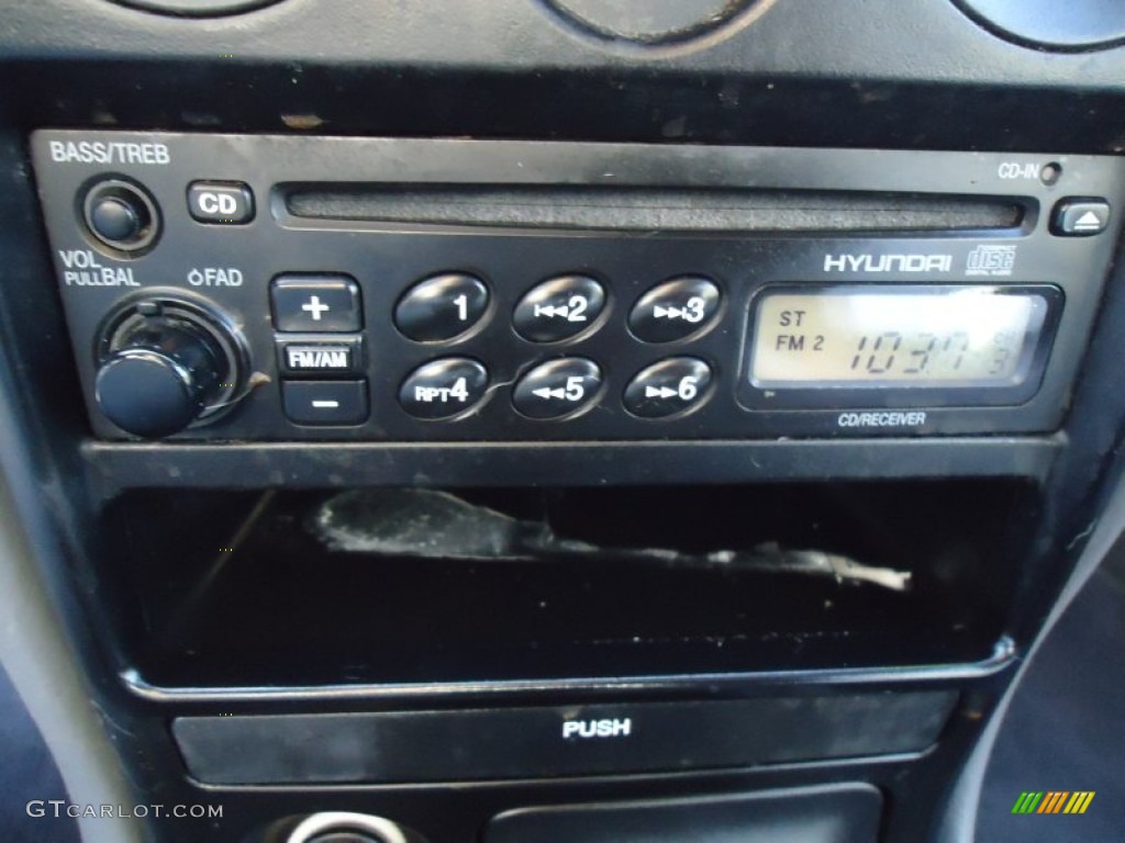 2000 Elantra GLS Wagon - Slate Gray / Gray photo #29
