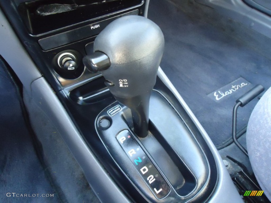 2000 Elantra GLS Wagon - Slate Gray / Gray photo #30