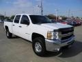 2009 Summit White Chevrolet Silverado 2500HD LT Crew Cab  photo #3