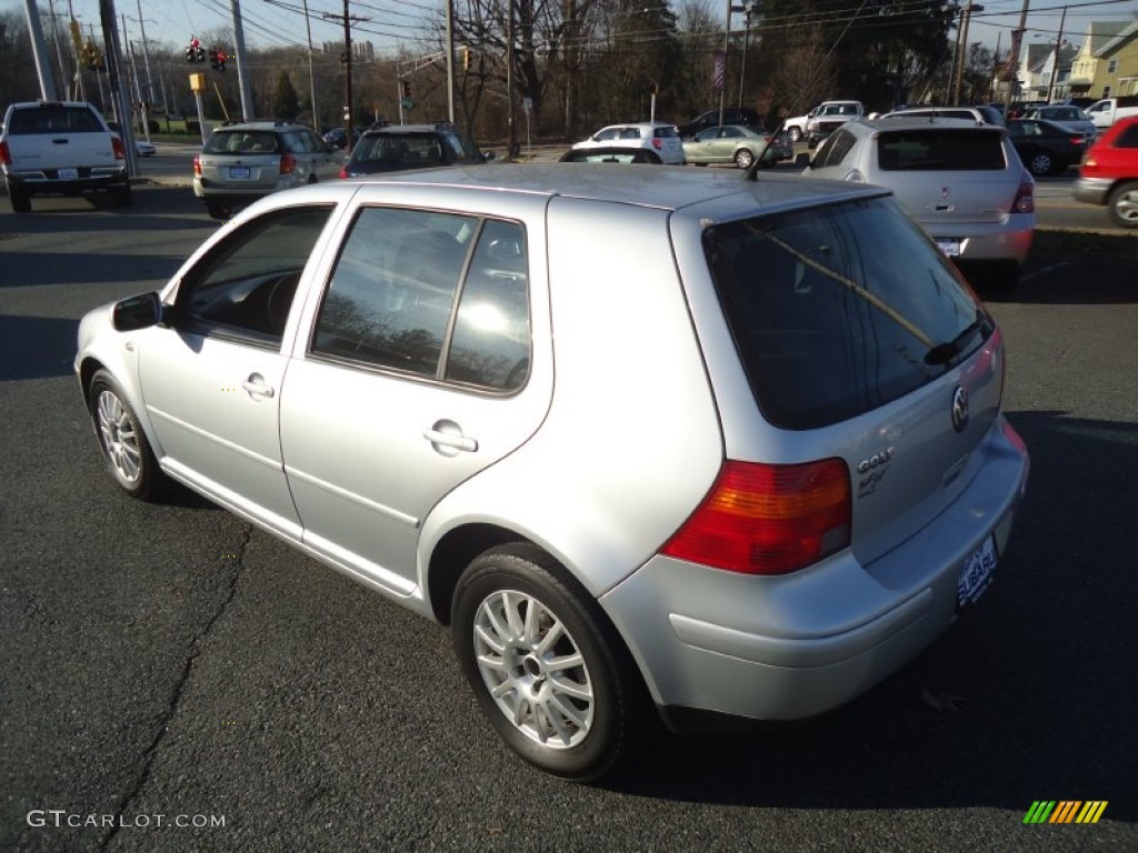 2003 Golf GLS 4 Door - Reflex Silver / Black photo #9