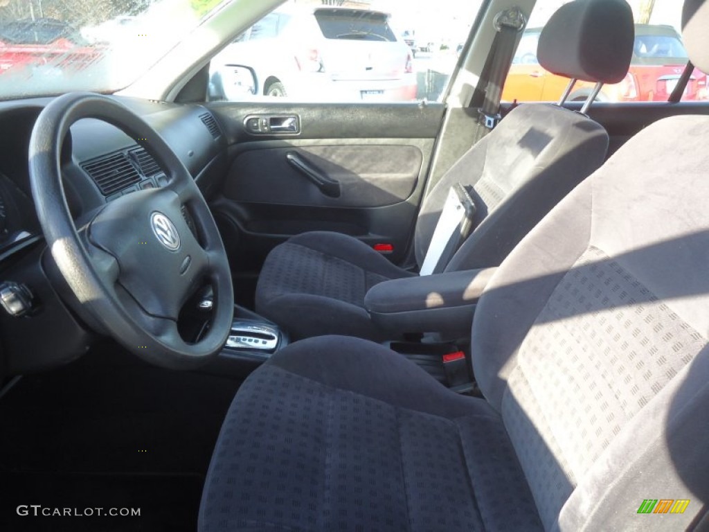 2003 Golf GLS 4 Door - Reflex Silver / Black photo #12