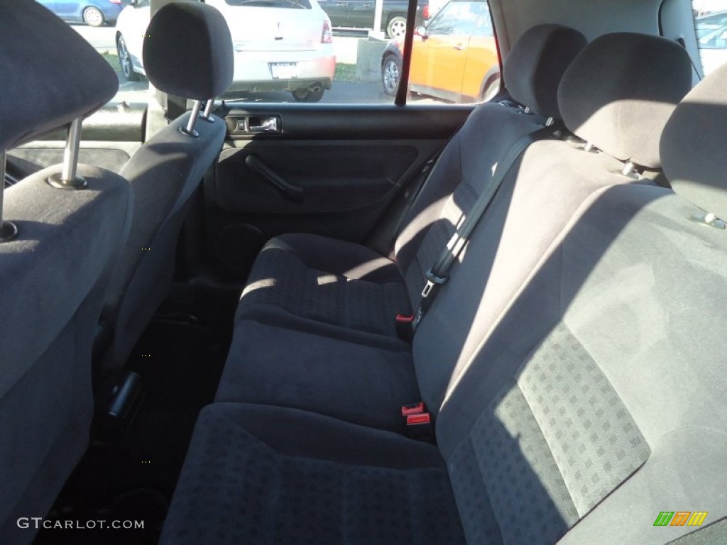 2003 Golf GLS 4 Door - Reflex Silver / Black photo #24