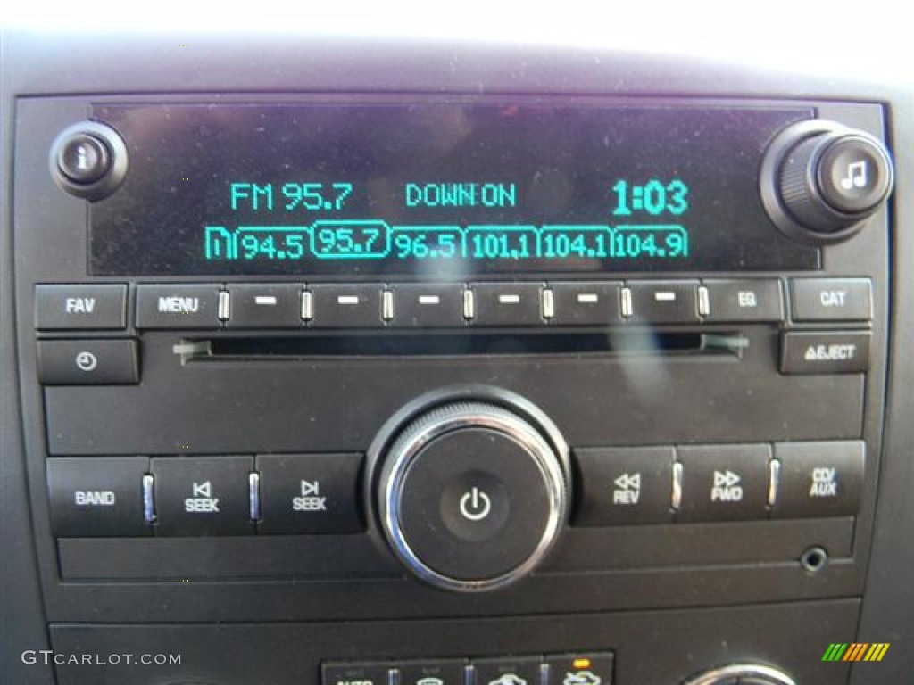 2009 Chevrolet Silverado 2500HD LT Crew Cab Audio System Photo #57960622