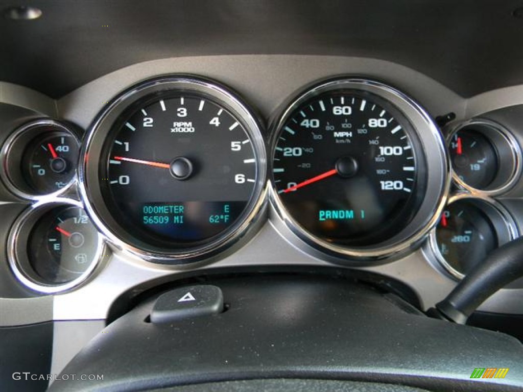 2009 Chevrolet Silverado 2500HD LT Crew Cab Gauges Photo #57960643