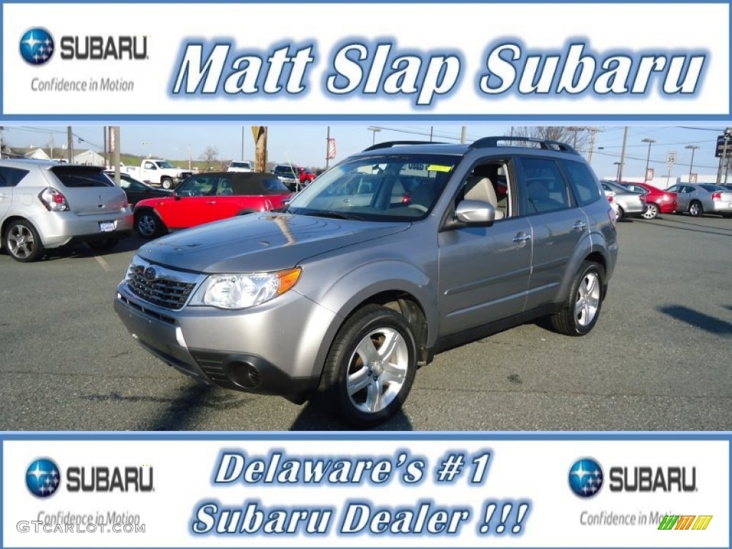 Steel Silver Metallic Subaru Forester