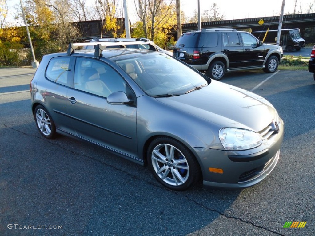 United Grey Metallic 2007 Volkswagen Rabbit 2 Door Exterior Photo #57961678