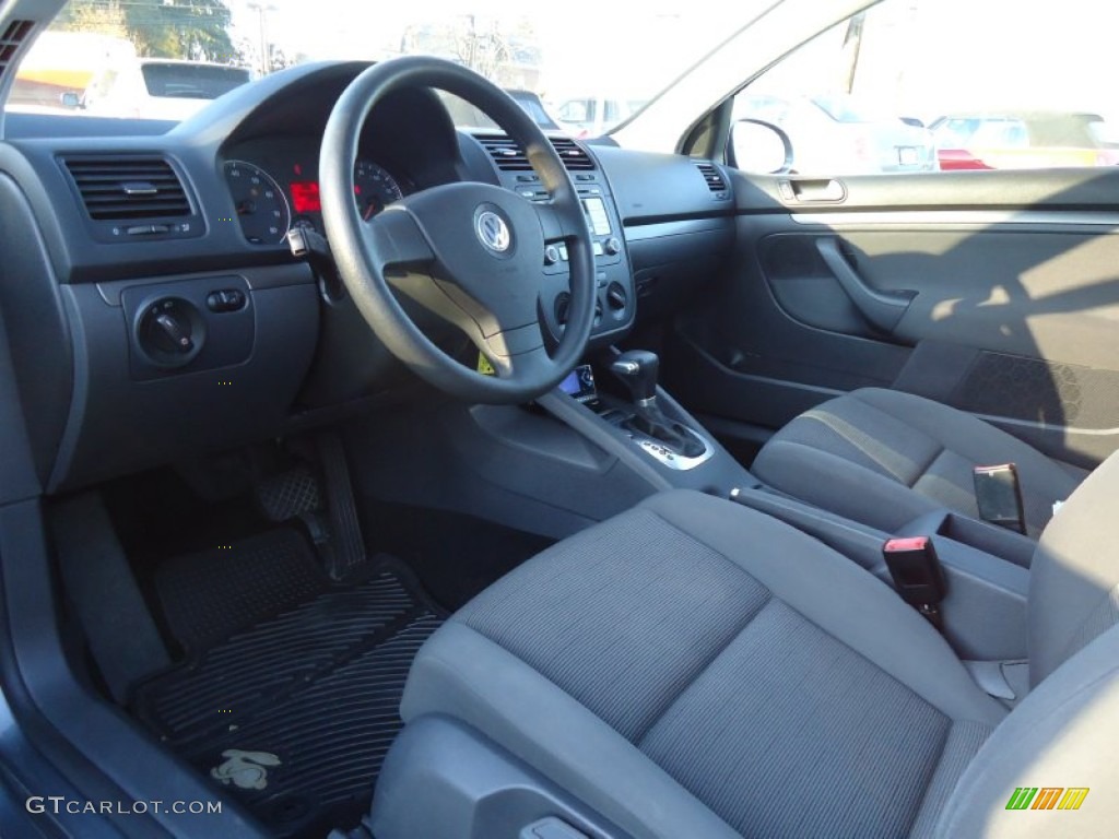 Anthracite Interior 2007 Volkswagen Rabbit 2 Door Photo #57961753