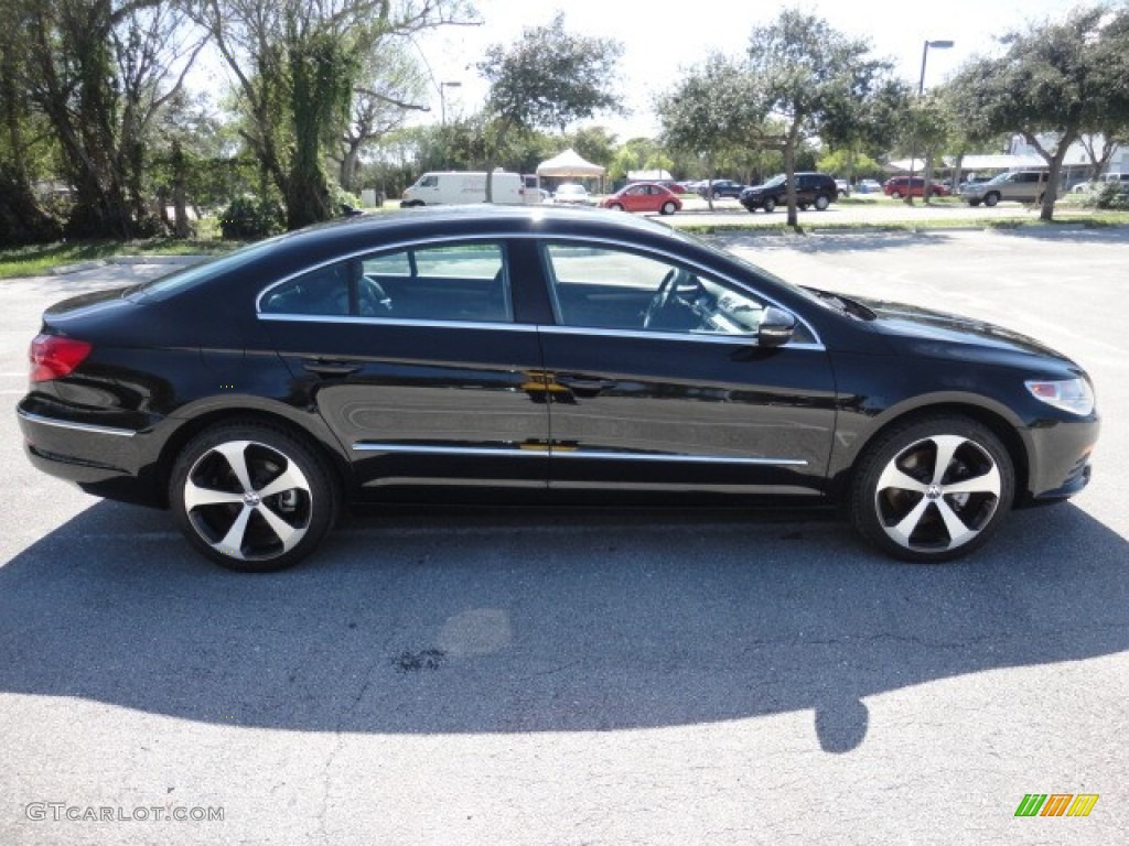 Deep Black Metallic 2011 Volkswagen CC Sport Exterior Photo #57961864