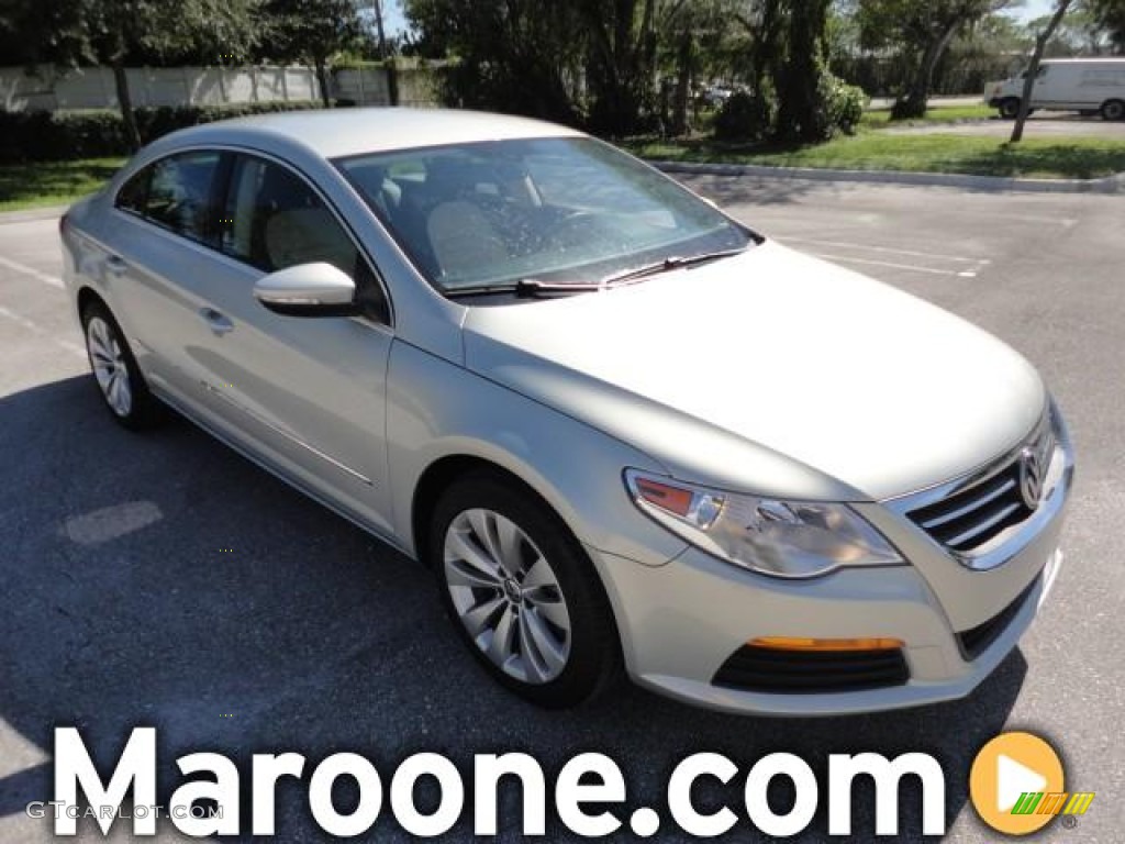 White Gold Metallic Volkswagen CC