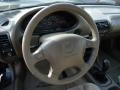 Parchment 2001 Acura Integra LS Coupe Steering Wheel