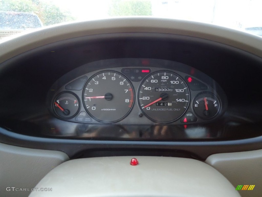 2001 Acura Integra LS Coupe Gauges Photo #57962858