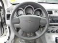 Dark Slate Gray/Light Slate Gray Steering Wheel Photo for 2008 Chrysler Sebring #57962870