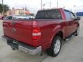 2008 Redfire Metallic Ford F150 Lariat SuperCrew  photo #5