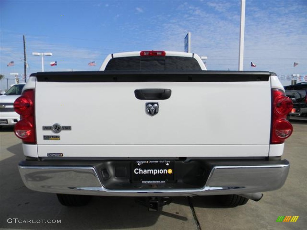 2008 Ram 1500 Lone Star Edition Quad Cab - Bright White / Khaki photo #6