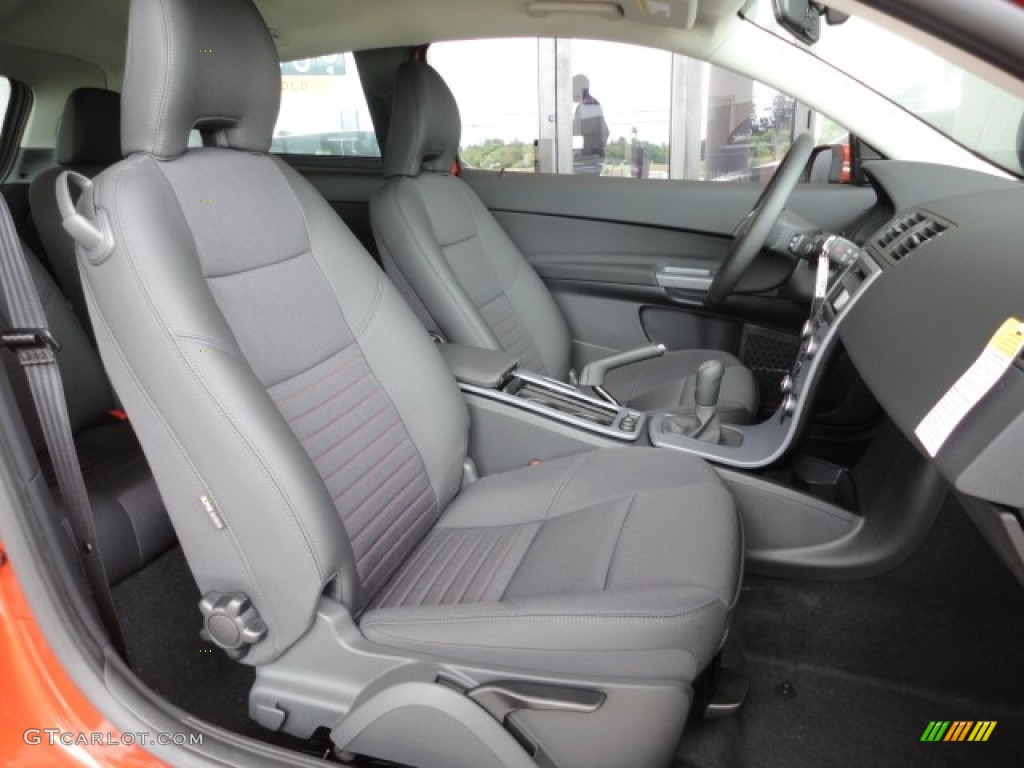 2011 C30 T5 - Orange Flame Metallic / Off Black T-Tec photo #10