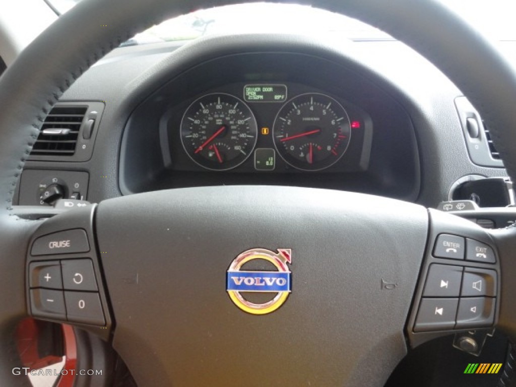 2011 C30 T5 - Orange Flame Metallic / Off Black T-Tec photo #15