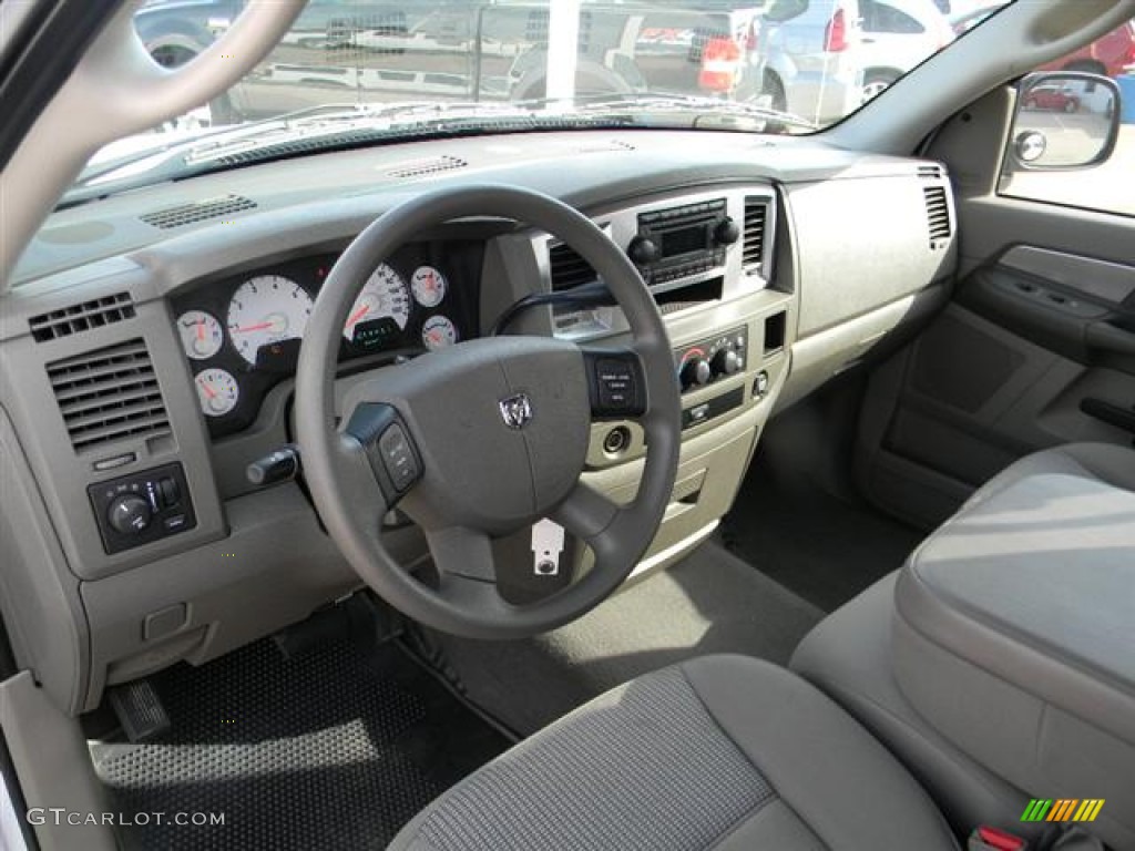 2008 Ram 1500 Lone Star Edition Quad Cab - Bright White / Khaki photo #16