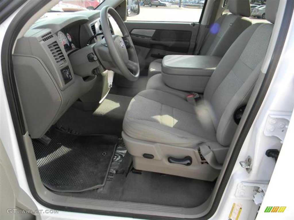 2008 Ram 1500 Lone Star Edition Quad Cab - Bright White / Khaki photo #17