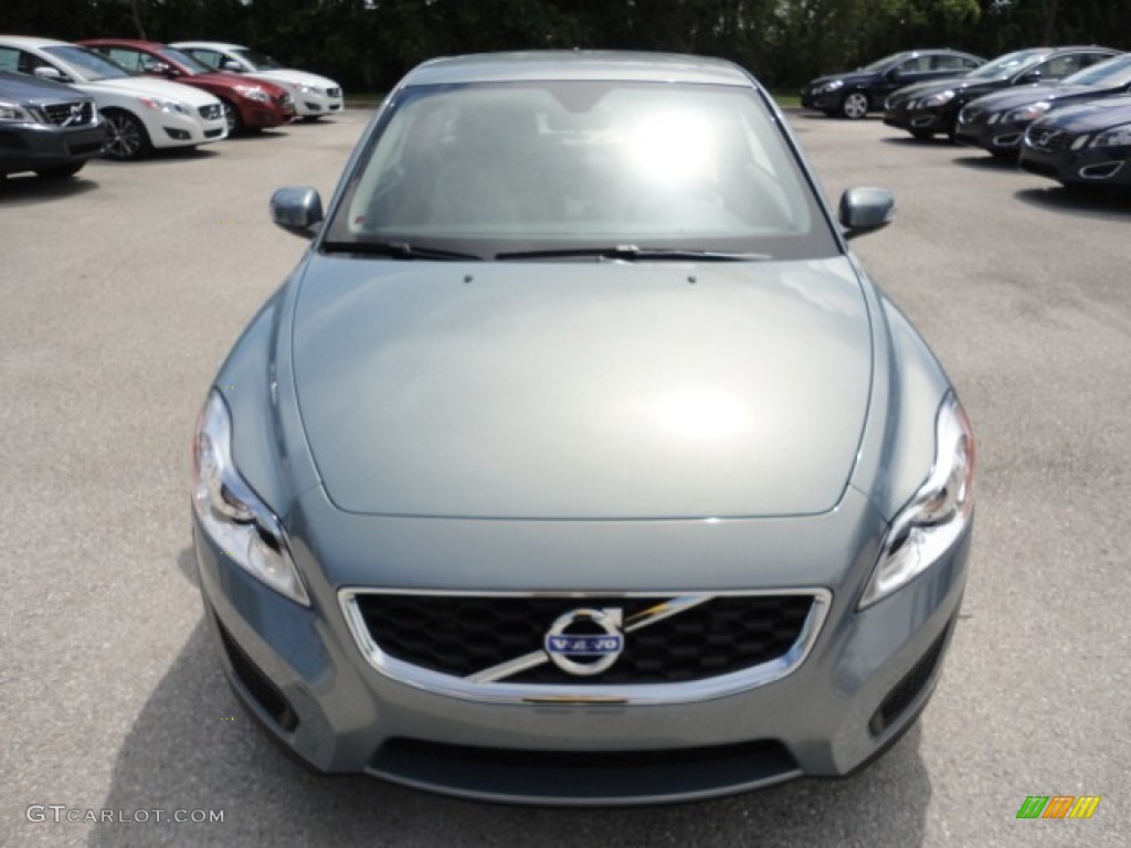 2011 C30 T5 - Chameleon Blue Metallic / Off Black/Blonde T-Tec photo #8