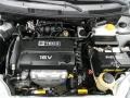 1.6 Liter DOHC 16-Valve 4 Cylinder 2004 Chevrolet Aveo LS Hatchback Engine