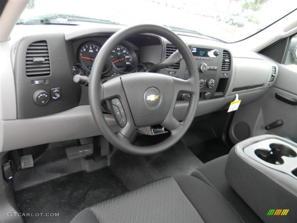 2012 Silverado 1500 LS Regular Cab - Silver Ice Metallic / Dark Titanium photo #11