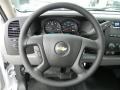 Dark Titanium Steering Wheel Photo for 2012 Chevrolet Silverado 1500 #57966476