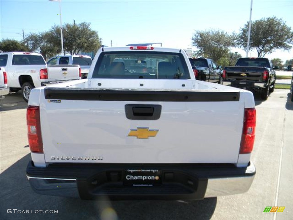 2012 Silverado 1500 Work Truck Extended Cab - Summit White / Dark Titanium photo #6