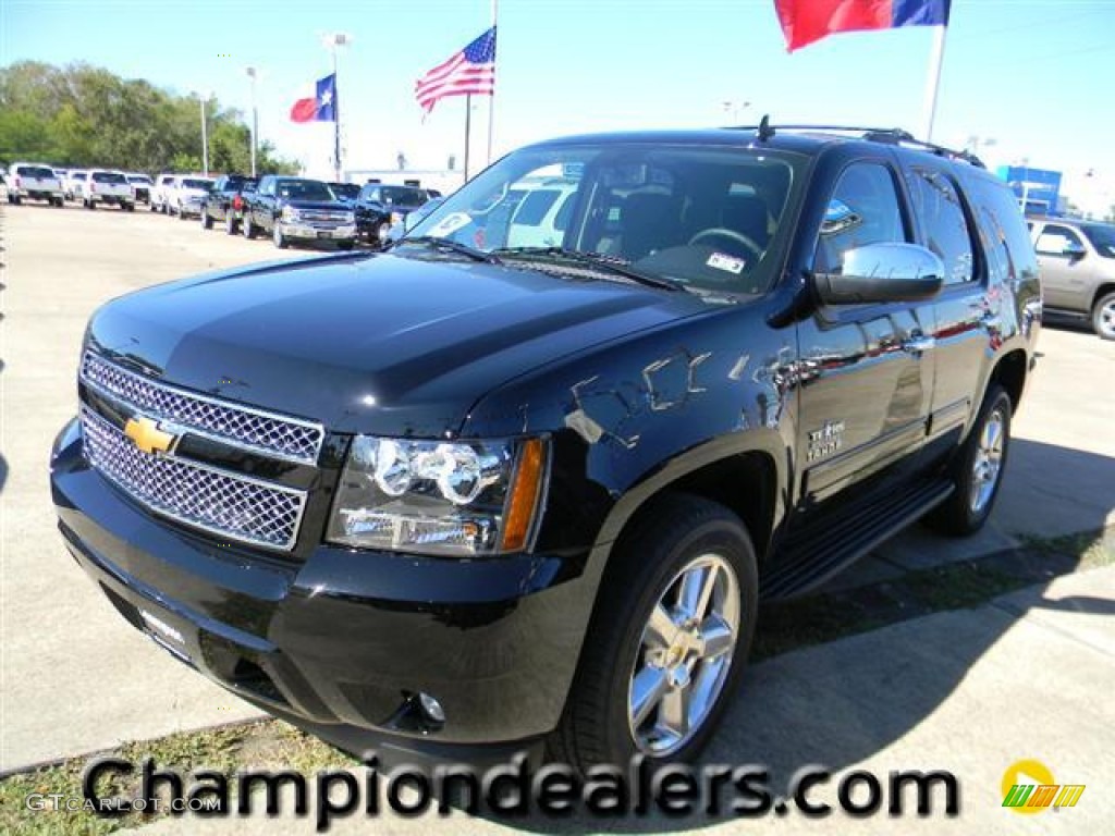 Black Chevrolet Tahoe