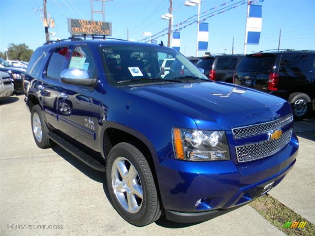 Blue Topaz Metallic 2012 Chevrolet Tahoe LS Exterior Photo #57967236