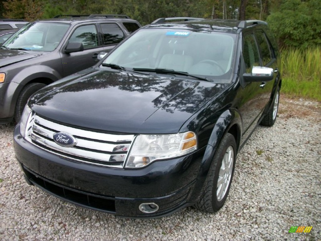 2009 Taurus X Limited - Dark Ink Blue Metallic / Camel photo #1