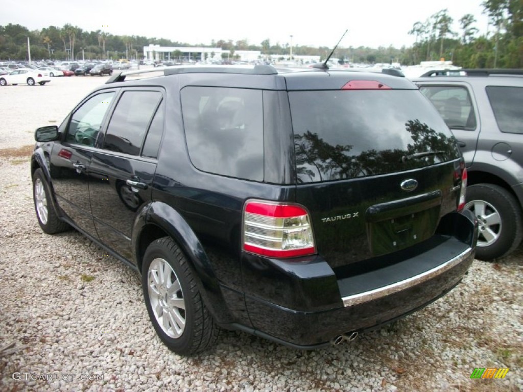 2009 Taurus X Limited - Dark Ink Blue Metallic / Camel photo #3
