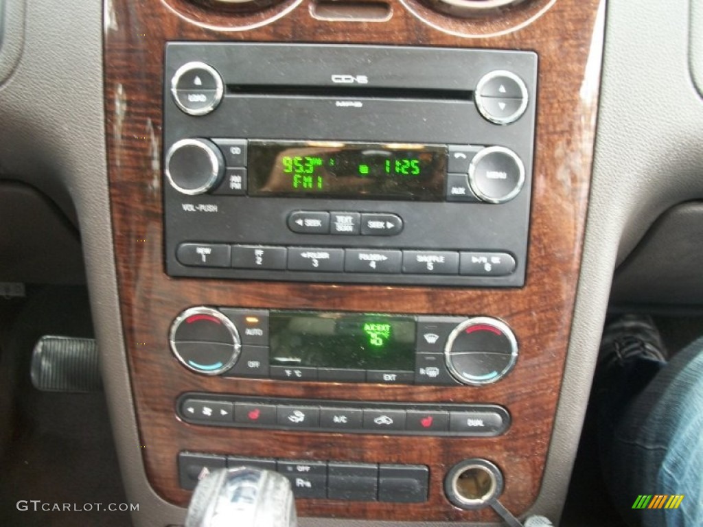 2009 Taurus X Limited - Dark Ink Blue Metallic / Camel photo #16
