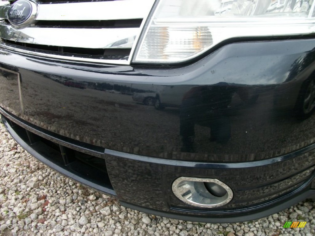 2009 Taurus X Limited - Dark Ink Blue Metallic / Camel photo #24