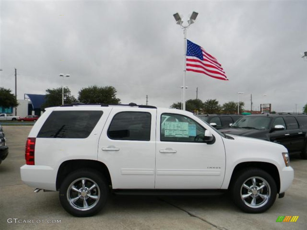 2012 Tahoe LT - Summit White / Light Cashmere/Dark Cashmere photo #4