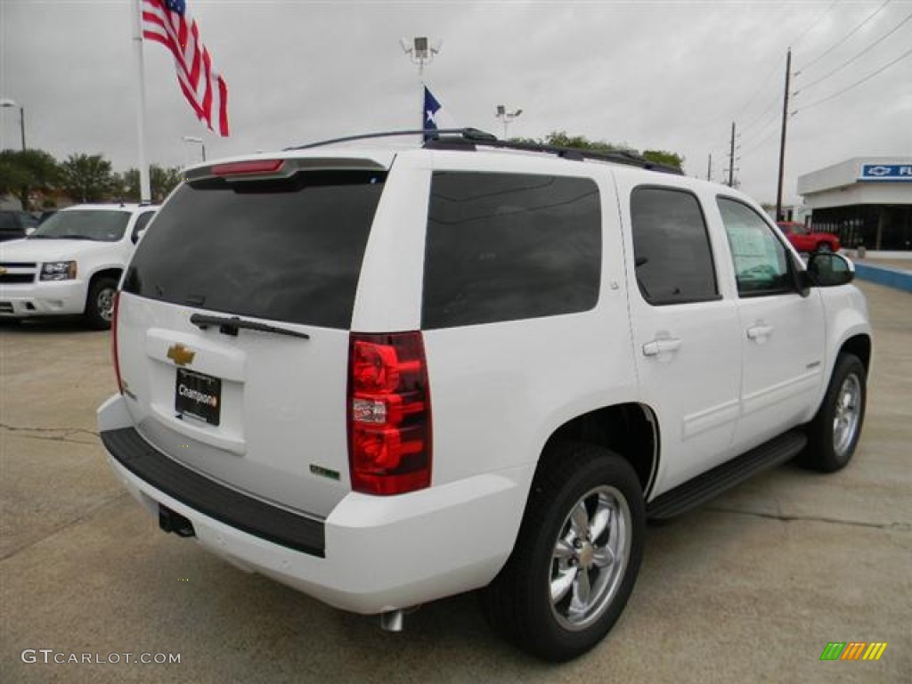 2012 Tahoe LT - Summit White / Light Cashmere/Dark Cashmere photo #5