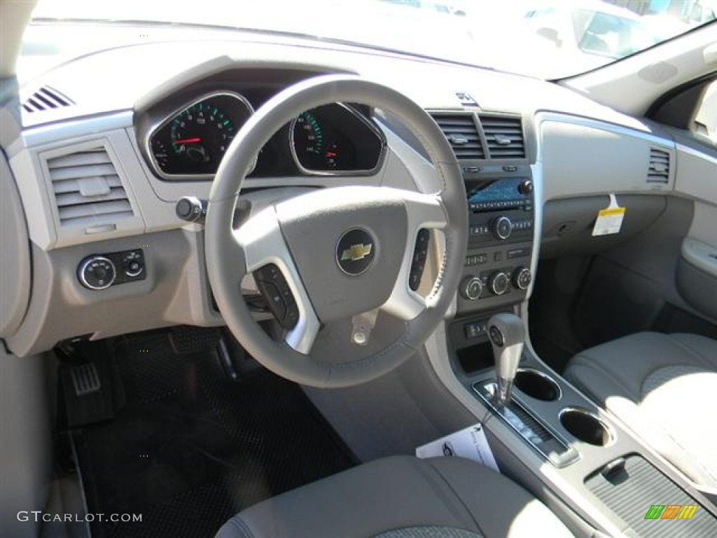 2012 Chevrolet Traverse LT Dark Gray/Light Gray Dashboard Photo #57968288