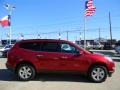 2012 Crystal Red Tintcoat Chevrolet Traverse LT  photo #4