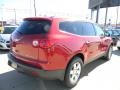 2012 Crystal Red Tintcoat Chevrolet Traverse LT  photo #5