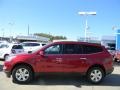 2012 Crystal Red Tintcoat Chevrolet Traverse LT  photo #8