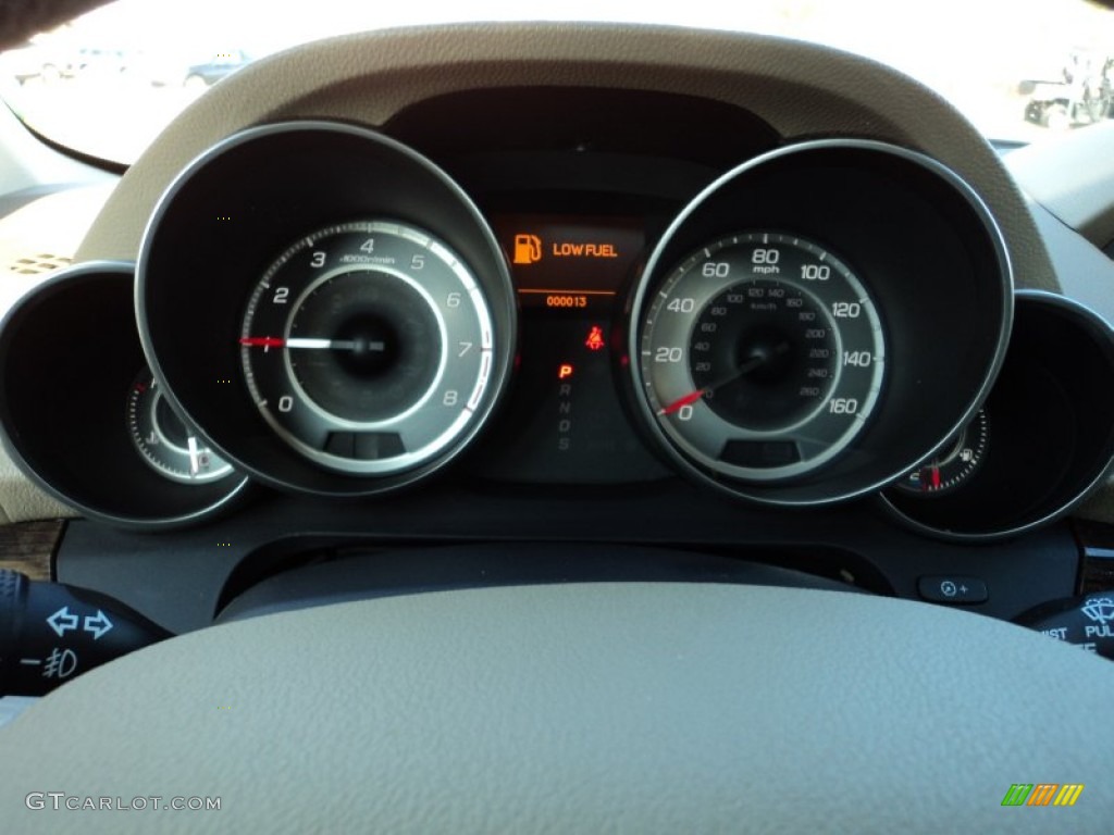 2012 Acura MDX SH-AWD Technology Gauges Photo #57968878