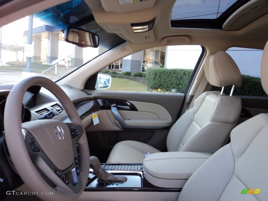 Parchment Interior 2012 Acura MDX SH-AWD Technology Photo #57968899