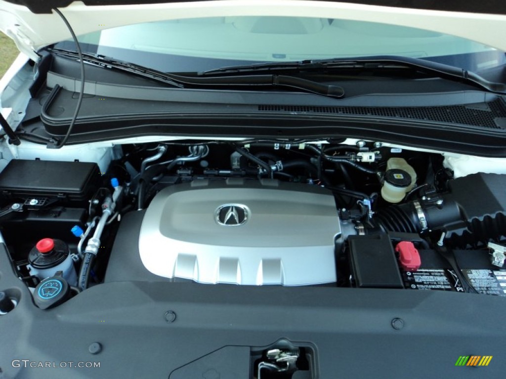 2012 Acura MDX SH-AWD Technology 3.7 Liter SOHC 24-Valve VTEC V6 Engine Photo #57968926