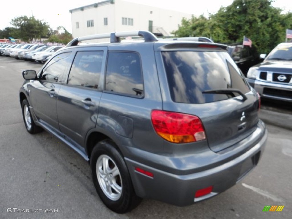 2003 Outlander LS - Urban Gray Pearl / Charcoal photo #7