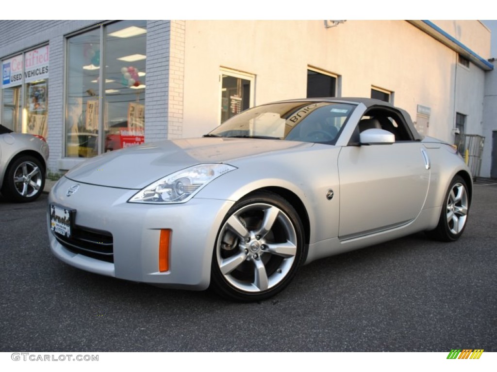 Silver Alloy 2008 Nissan 350Z Touring Roadster Exterior Photo #57971834