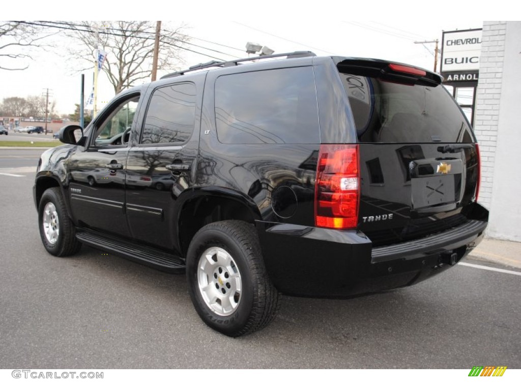 2011 Tahoe LT 4x4 - Black / Light Titanium/Dark Titanium photo #4