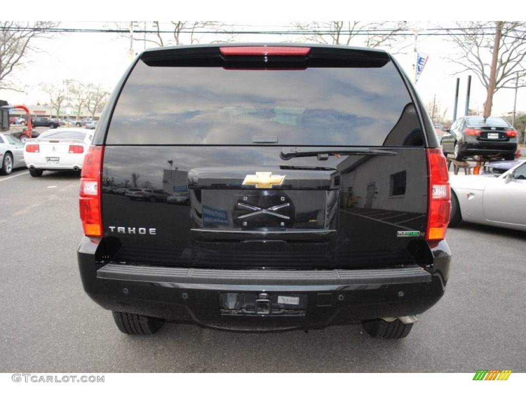 2011 Tahoe LT 4x4 - Black / Light Titanium/Dark Titanium photo #5