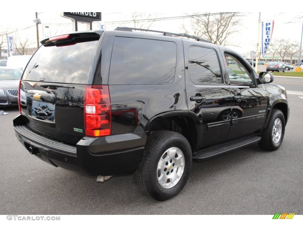 2011 Tahoe LT 4x4 - Black / Light Titanium/Dark Titanium photo #6